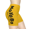 Women's Yellow Biker Shorts