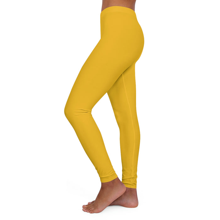 Women's Yellow Spandex Leggings
