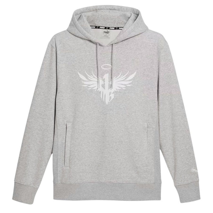 Puma X Melo LaMelo Ball men's XXL graphic hoodie with bold design, front logo, and casual fit.